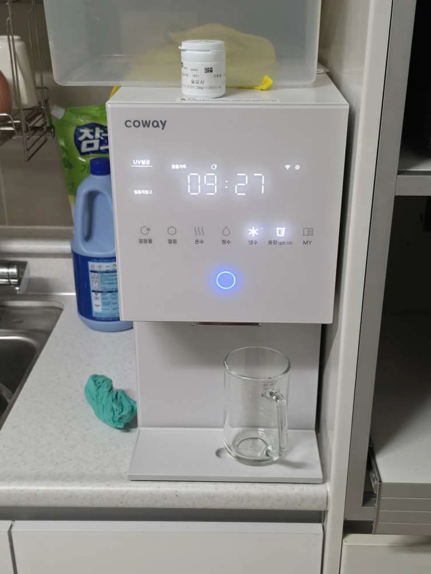 감북동 정수기 설치 설치 현장